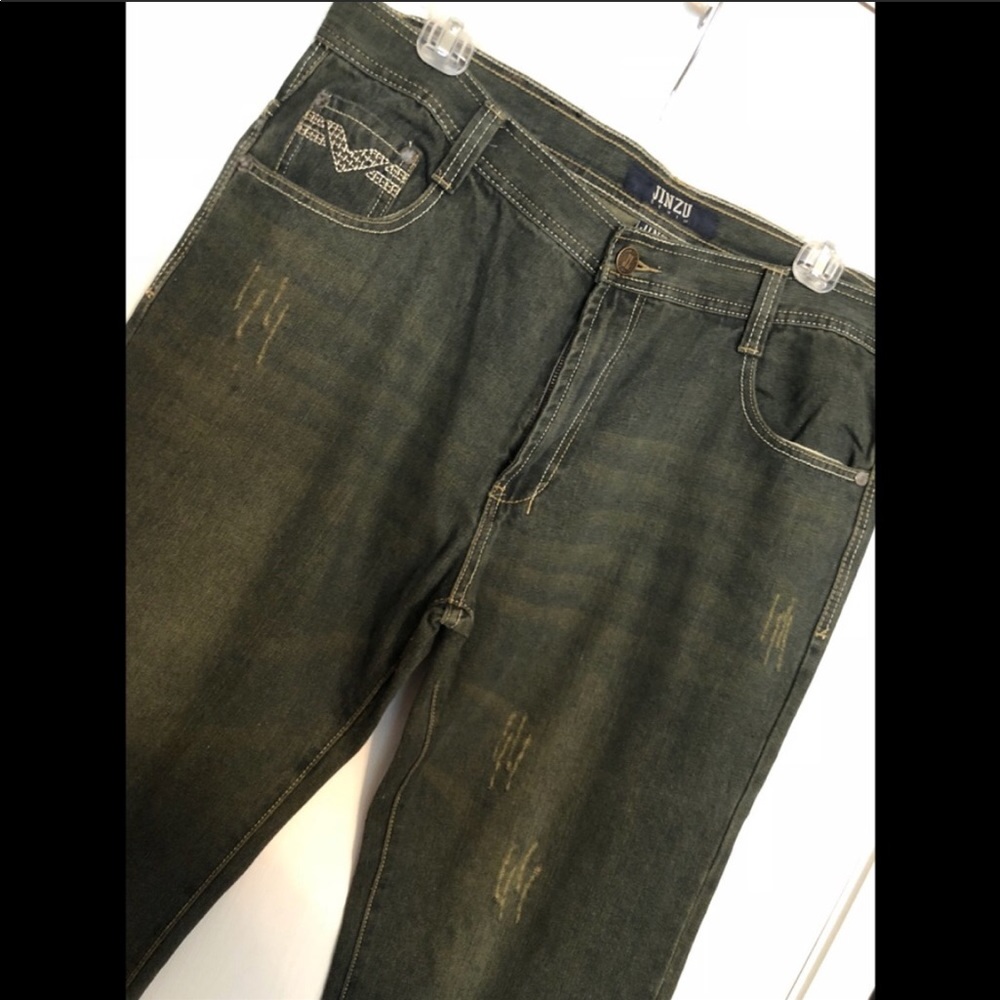 Distressed Jeans